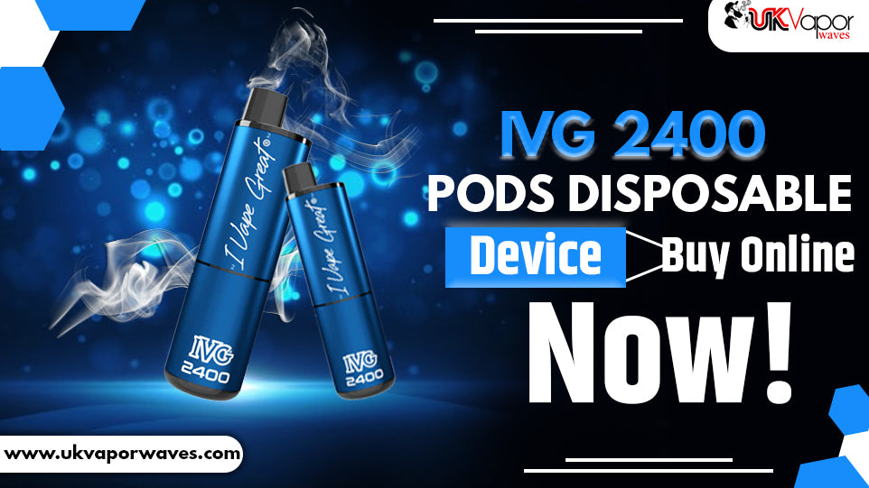 IVG 2400 Pods Disposable Device Buy Online Now!