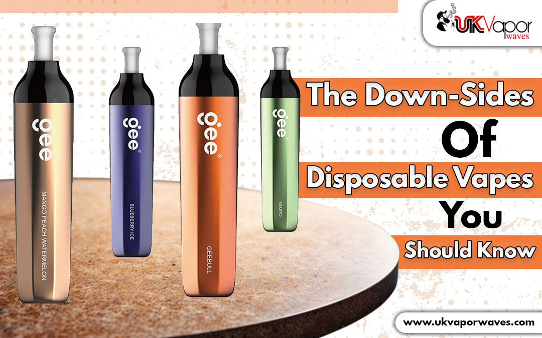 The Down-Sides Of Disposable Vapes You Should Know