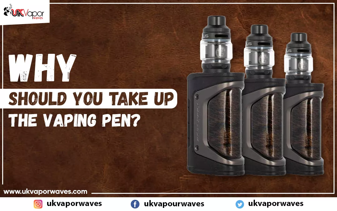 Why Should You Take Up The Vaping Pen?