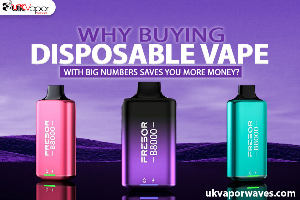 Why Buying Disposable Vape with Big Numbers Saves You More Money