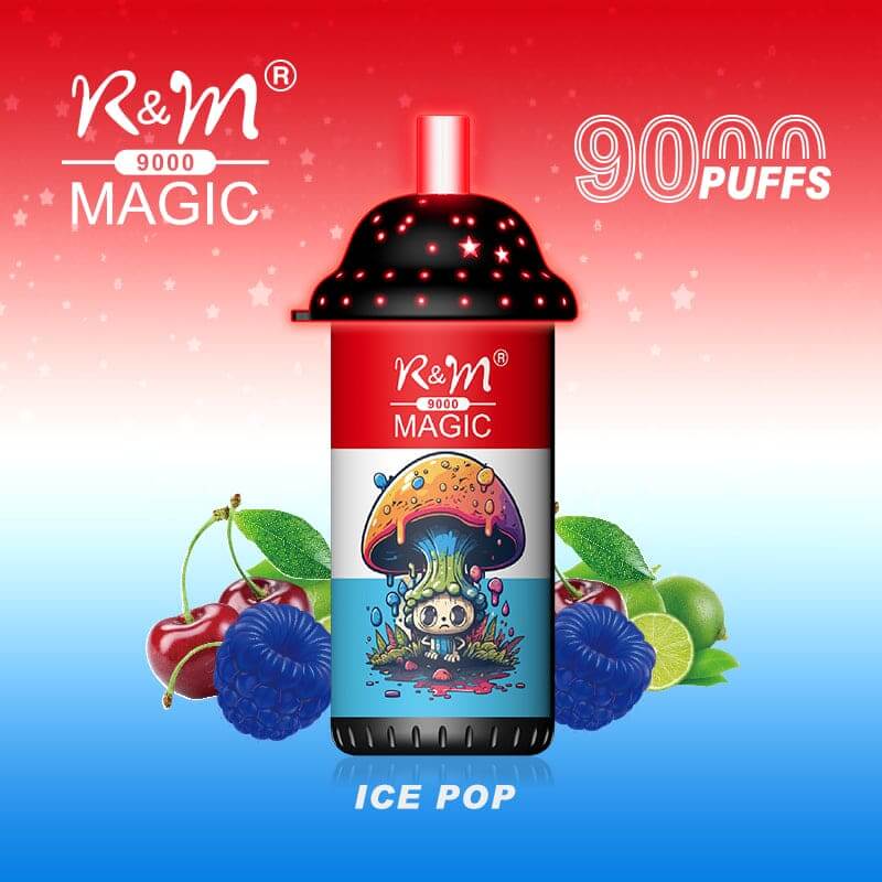 Ice Pop R&M Magic 9000 Puffs