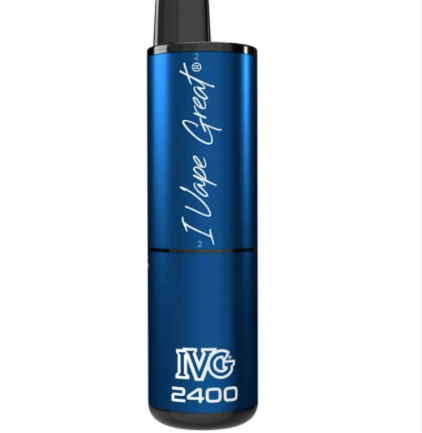 IVG 2400 Blue Raspberry Ice Disposable Vape
