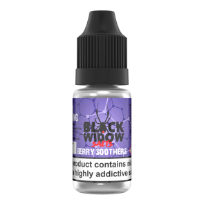 BERRY SOOTHERS 10ML NIC SALT BLACK WIDOW Pack of 10