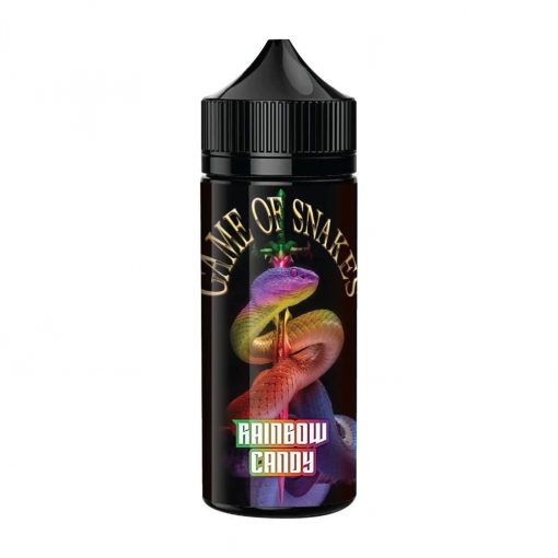Rainbow Candy Shortfill E Liquid by Game Of Snakes 100ml