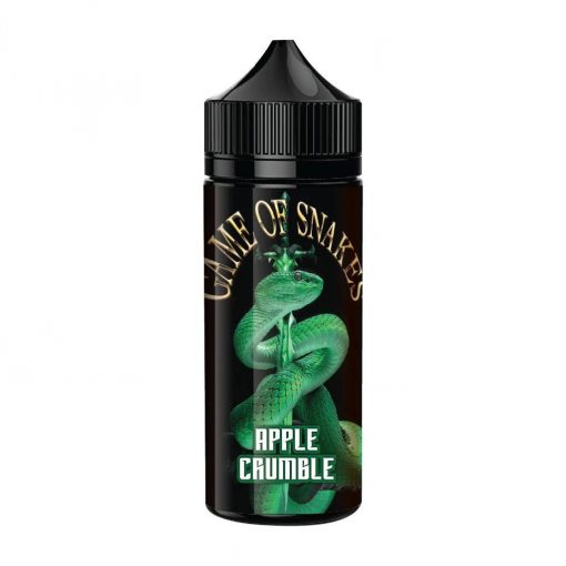 Apple Crumble Shortfill E Liquid by Game Of Snakes 100ml