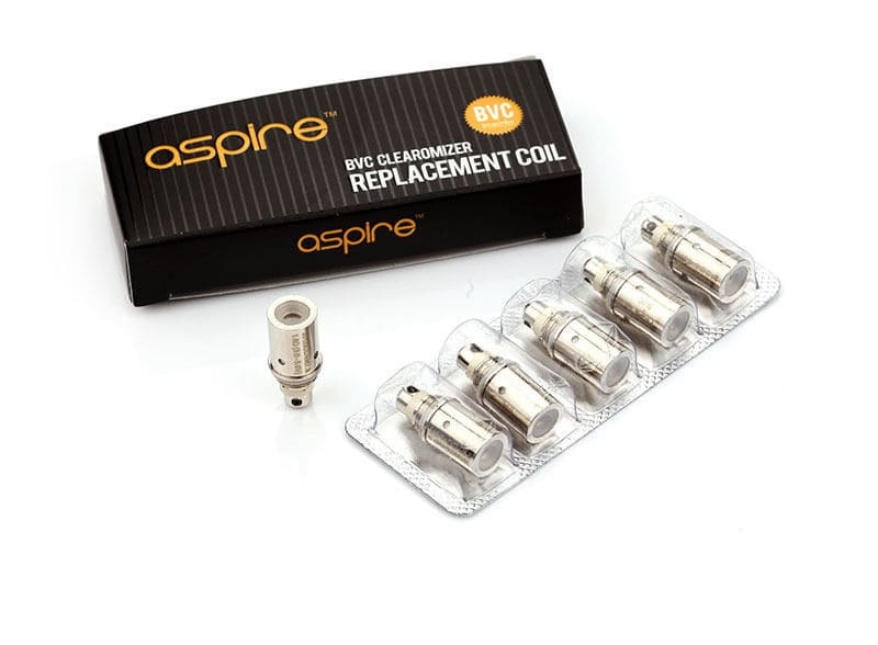 ASPIRE BVC DUAL REPLACEMENT ATOMISER COILS 1.8 1.6 OHM