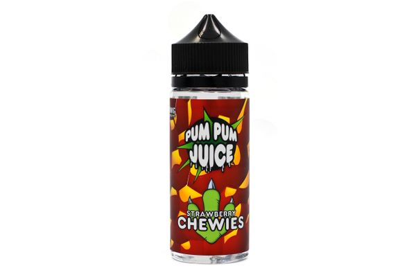 Pum Pum Juice Strawberry Chewies 120ml E Liquid
