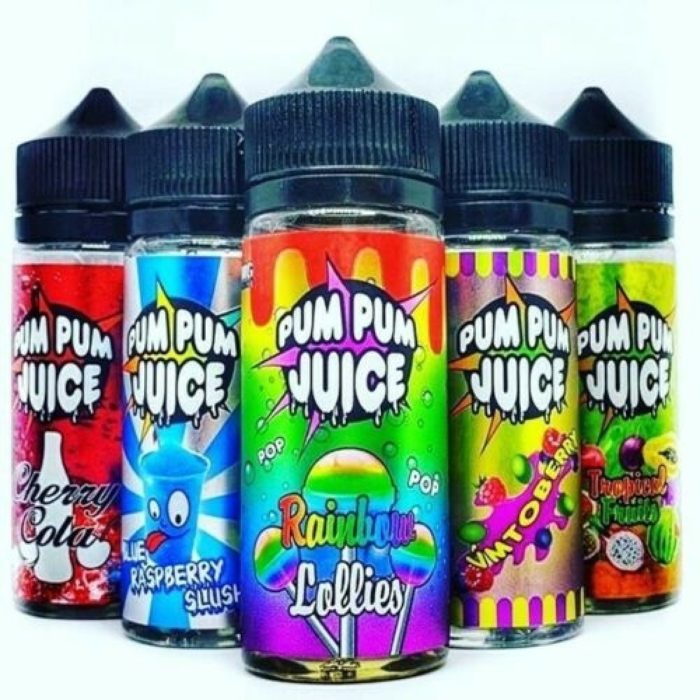 Pum Pum Raspberry  Blackjack  120ml E Liquid Juice