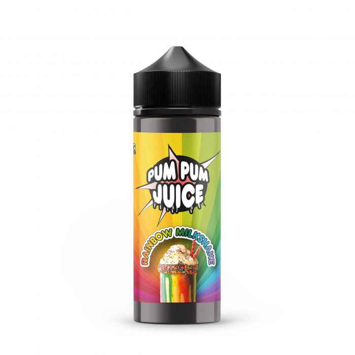Pum Pum Rainbow Milkshake 120ml E Liquid Juice