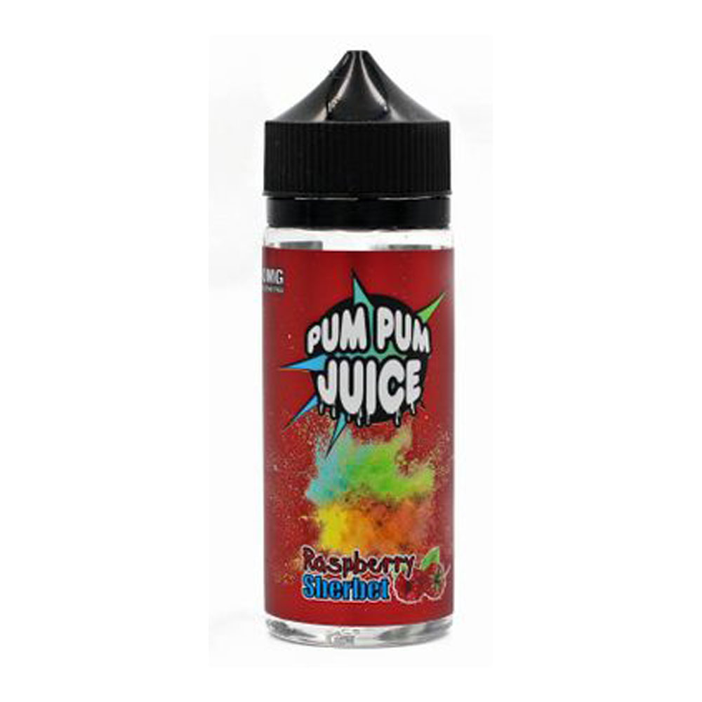 Pum Pum Raspberry  Sherbet 120ml E Liquid Juice