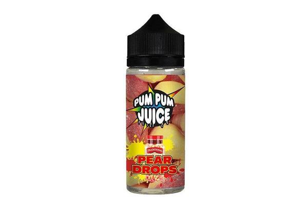 Pum Pum Pear Drops 120ml E Liquid Juice