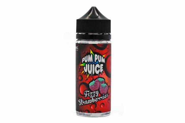 Pum Pum Fizzy Strawberries120ml E Liquid Juice