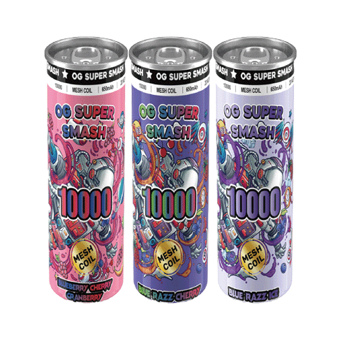 OG Super Smash 10000 Vape Tin Bar best price-10.99