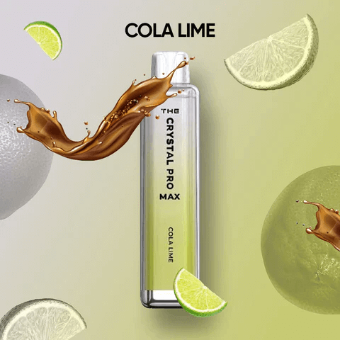 Crystal Pro Max Cola Lime 4000 Disposable Box of 10 - £78.99
