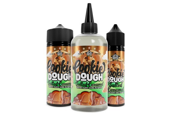 COOKIE DOUGH (SALTED CARAMEL) E LIQUID BY JOES JUICE PGVG 30/70