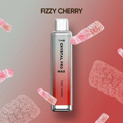 Crystal Pro Max Fizzy Cherry 4000 Disposable Box of 10 - £78.99