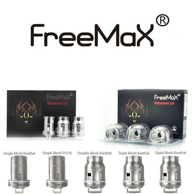 FREEMAX MESH PRO COILS (pk 3) Kanthal Single, Double, Triple, Quad, GENUINE