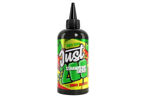 STRAWBERRY ENERGY (JUST 200) E LIQUID 200ML BY JOES JUICE