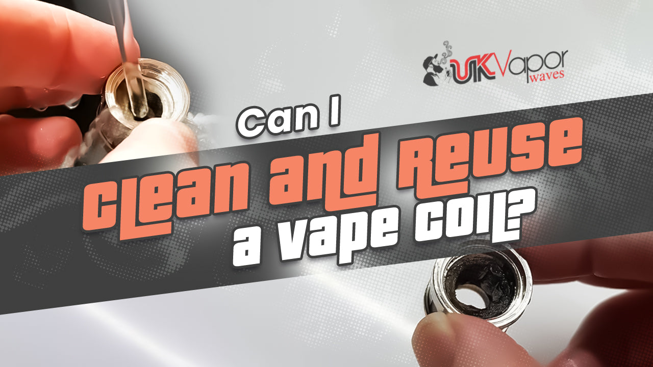 Can I Clean and Reuse a Vape Coil? - Uk Vapor Waves Can I Clean and Reuse a Vape Coil? - Uk Vapor Waves