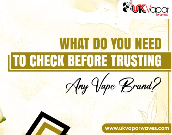 What Do You Need To Check Before Trusting Any Vape Brand?