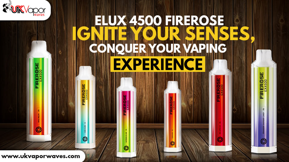 Elux 4500 Firerose - Ignite Your Senses, Conquer Your Vaping Experience