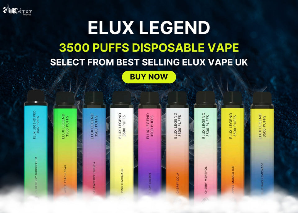 Elux Legend 3500 Puffs Disposable Vape UK