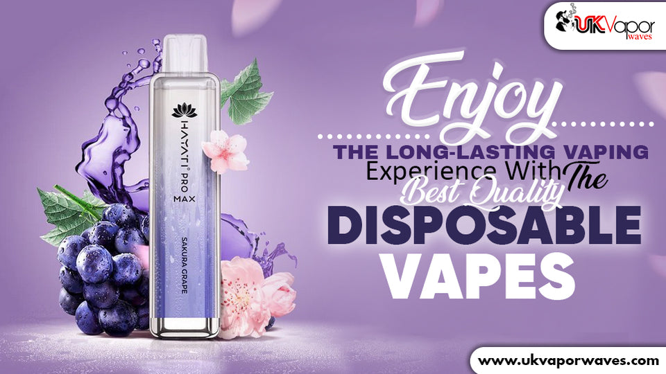Enjoy The Long-Lasting Vaping Experience With The Best Quality Disposable Vapes 