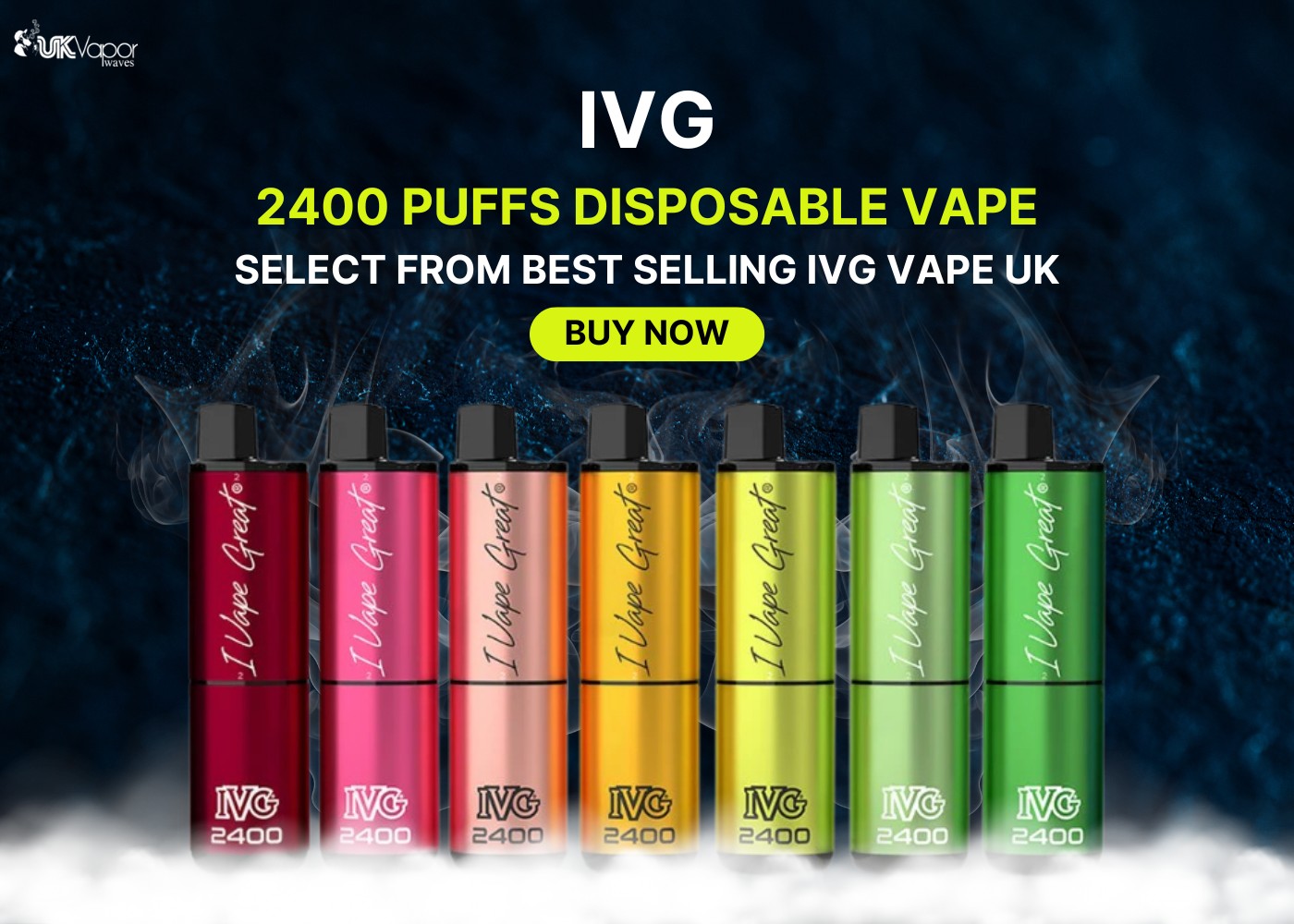 IVG 2400 Disposable Vape Kit UK