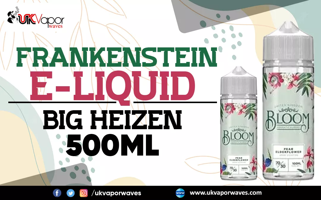 Frankenstein E-Liquid Big Heizen 500ml - Uk Vapor Waves Frankenstein E-Liquid Big Heizen 500ml - Uk Vapor Waves