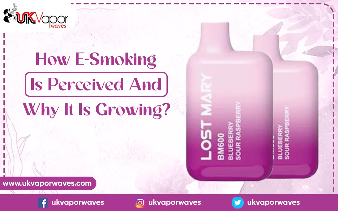 How E-Smoking Is Perceived And Why It Is Growing?