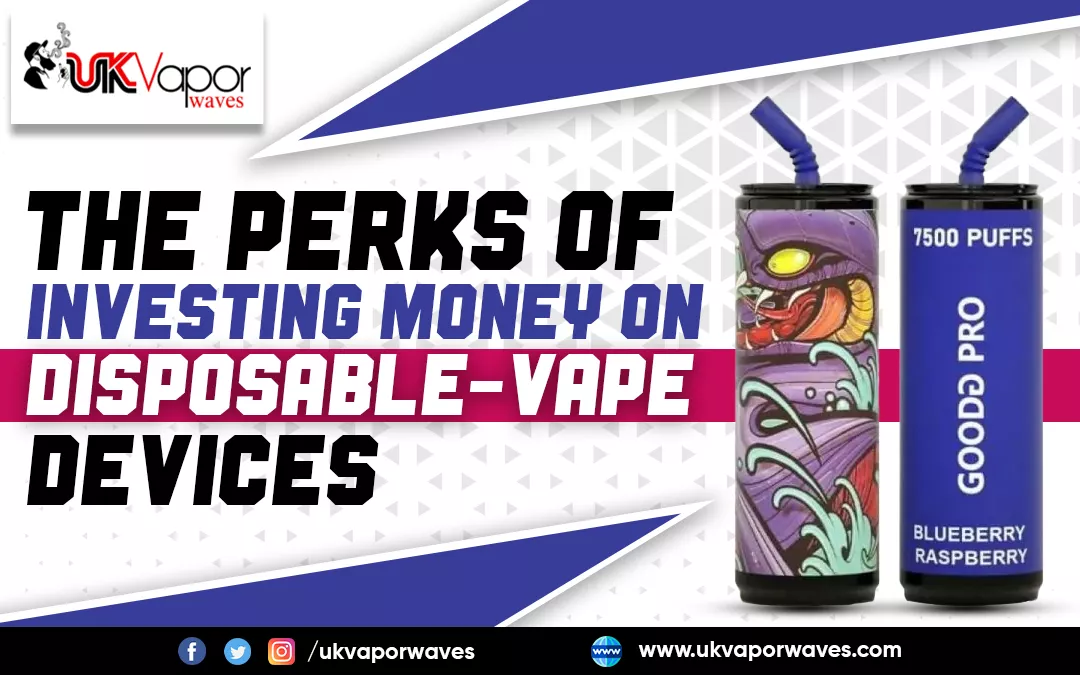 The Perks Of Investing Money On Disposable-Vape Devices