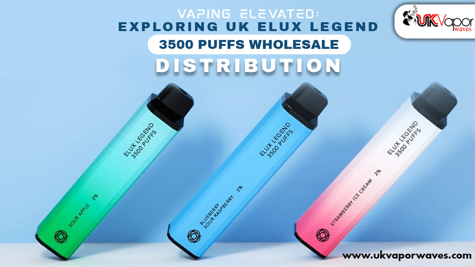 Vaping Elevated: Exploring UK Elux Legend 3500 Puffs Wholesale Distribution
