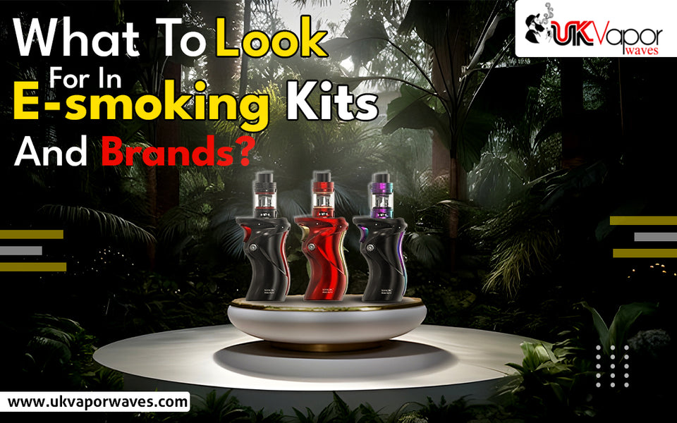 What To Look For In E-smoking Kits and Brands?