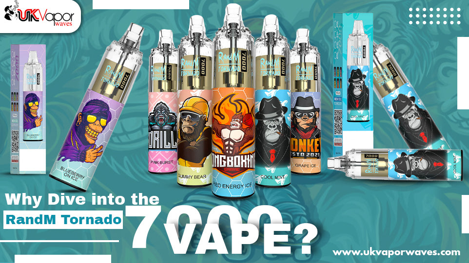 Why Dive into the RandM Tornado 7000 Vape? - Uk Vapor Waves Why Dive into the RandM Tornado 7000 Vape? - Uk Vapor Waves
