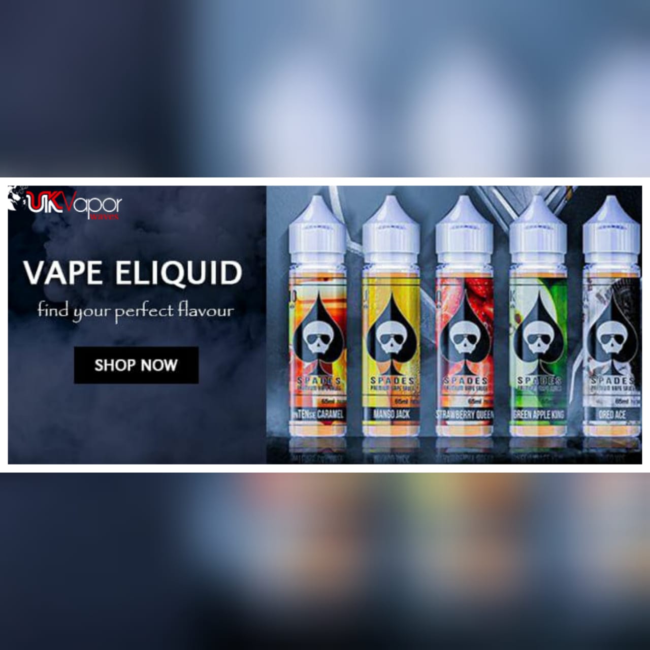 Buy vaping products online from the UK Vapor Waves to enhance your overall vaping experience