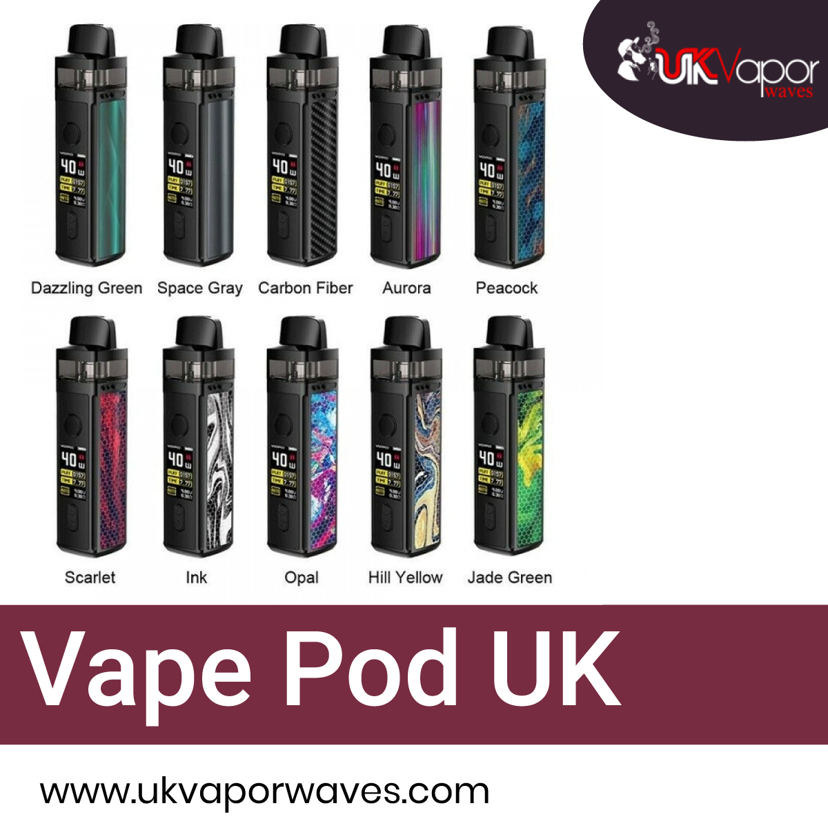 Vape Pods for Affordable Rates in UK