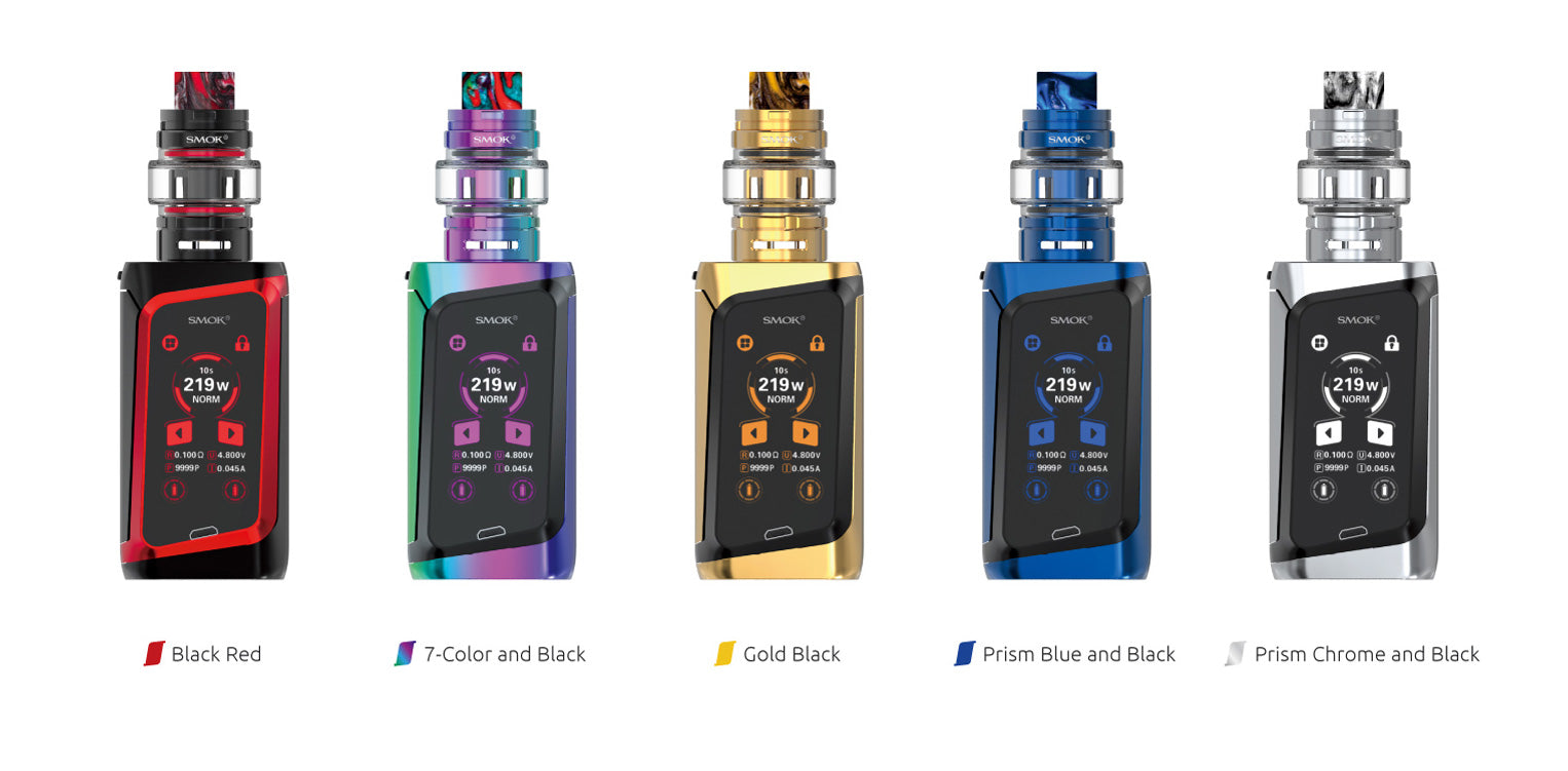 Smok Morph 219 Dual 18650 219W TC Vape Kits With 1.9Inch Touch Screen - Uk Vapor Waves Smok Morph 219 Dual 18650 219W TC Vape Kits With 1.9Inch Touch Screen - Uk Vapor Waves