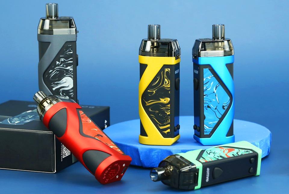 elf bar vape uk For Sale Horizon E-Fog Gallop Kit 50W 2000mAh Pod Mod Kit
