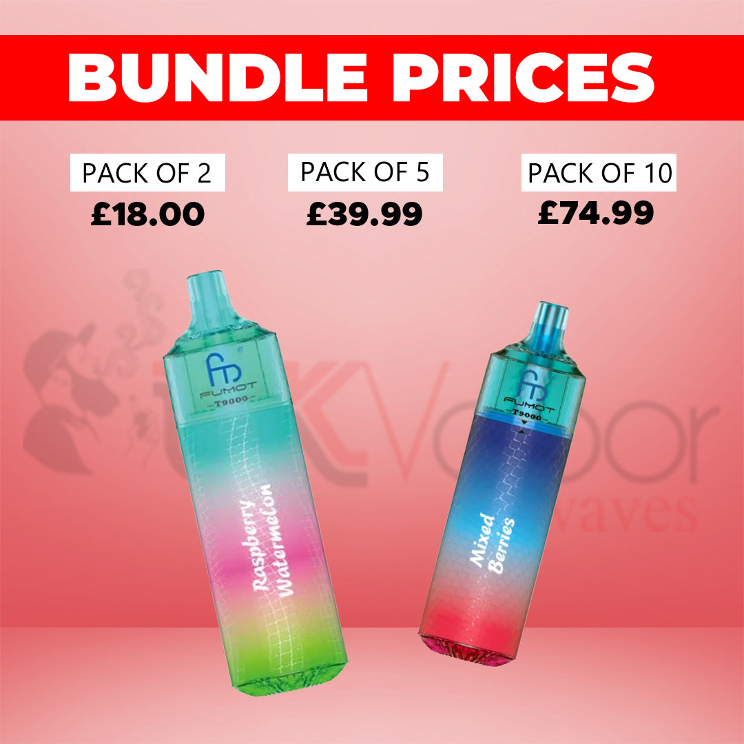 Fumot RandM T9000 Puffs Prefilled Pod Vape - 9.95 Only - Uk Vapor Waves Fumot RandM T9000 Puffs Prefilled Pod Vape - 9.95 Only - Uk Vapor Waves
