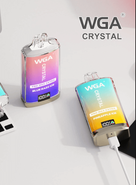BLUE RAZZ ICE Crystal Pro Max 15000 Disposable Vape Wga Led Display