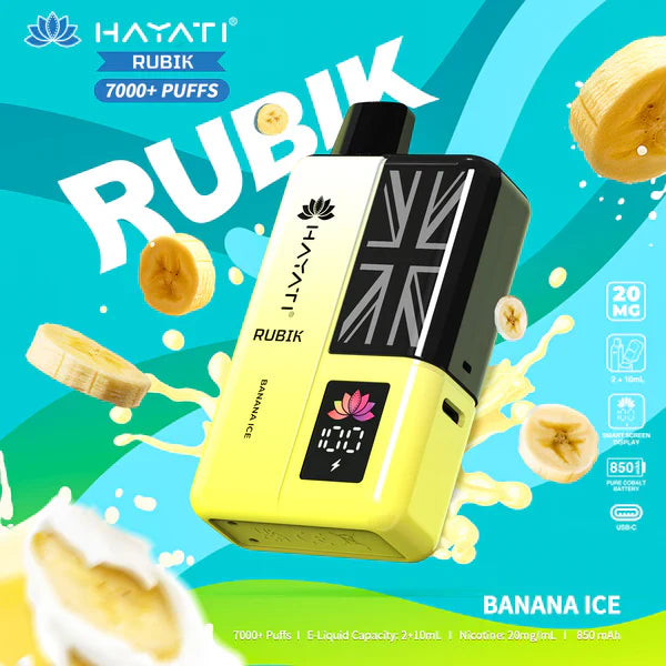 banana ice vape hayati Lost Mary BM6000 Prefilled Rechargeable Pod Kit – Tablites main image 1