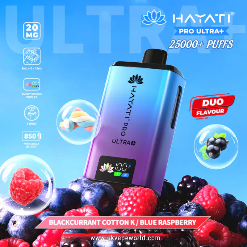 Hayati Pro Ultra Plus 25000 Puffs Prefilled Pod Kit Dual Flavor