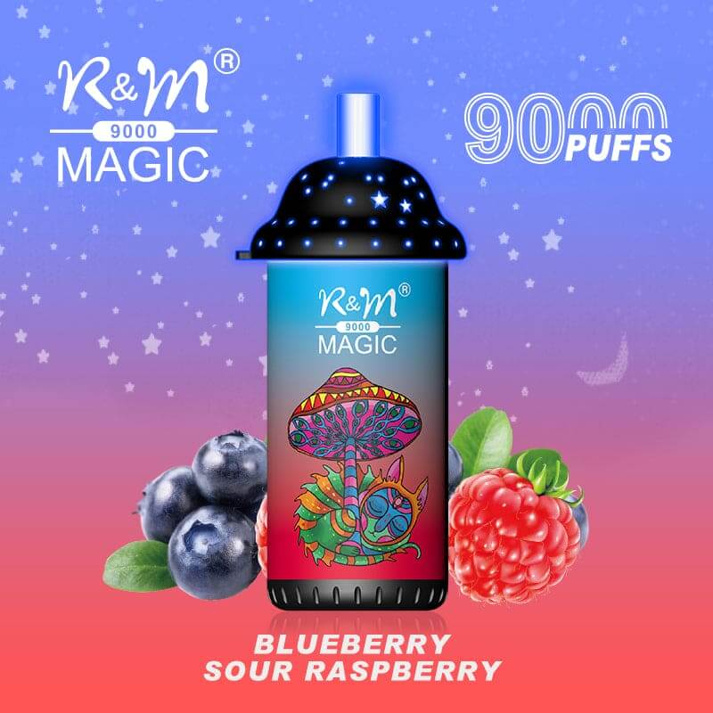 Blueberry Sour Raspberry R&M Magic 9000