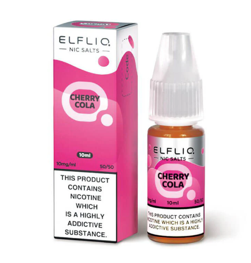 ELFLIQ ELF BAR Cherry Cola 10ml Nic Salts E-liquids