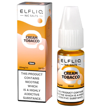 ELFLIQ ELF BAR Tobacco 10ml Nic Salts E-liquids