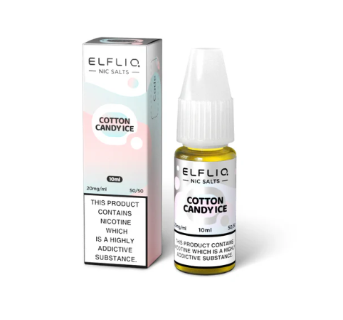 ELFLIQ ELF BAR P&B Cloudd (Cotton Candy Ice) 10ml Nic Salts