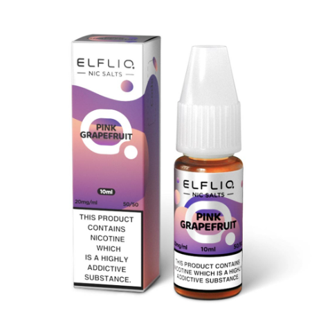 ELFLIQ ELF BAR Pink Grapefruit 10ml Nic Salts E-liquids