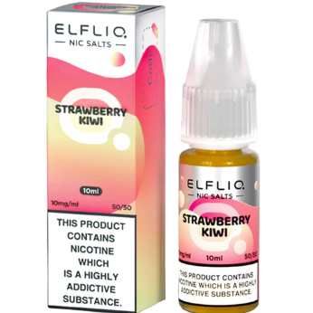 ELFLIQ ELF BAR Strawberry Kiwi 10ml Nic Salts E-liquids 