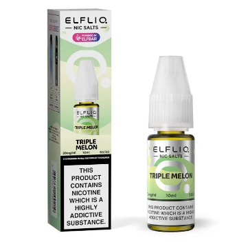 ELFLIQ ELF BAR Triple Melon 10ml Nic Salts E-liquids