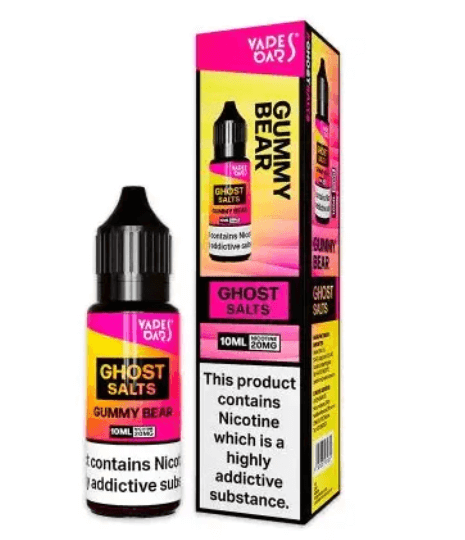 Gummy Bear Ghost Nic Salts Vape Bars - Uk Vapor Waves
